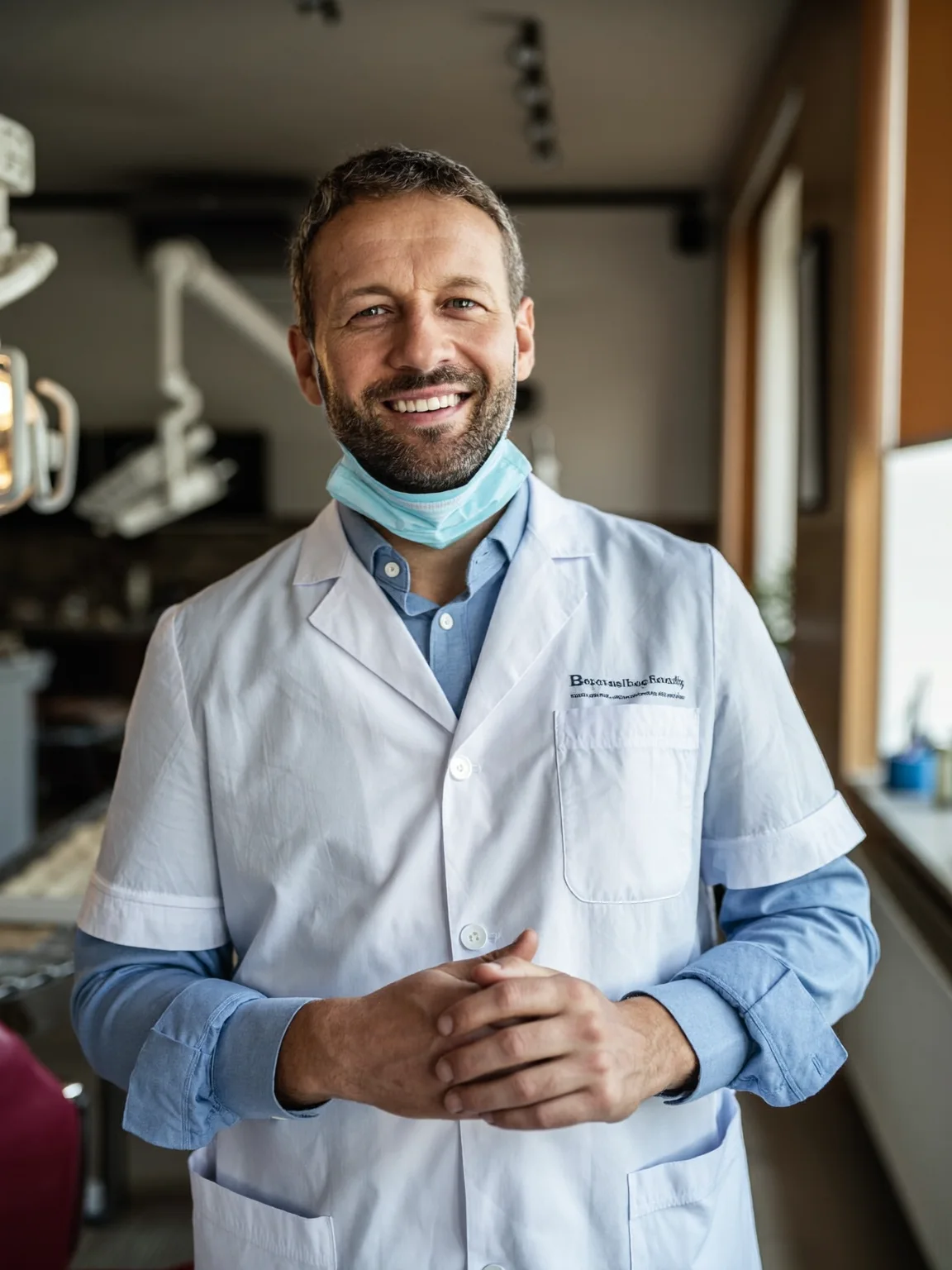 A dentist in his practice (illustrative image)